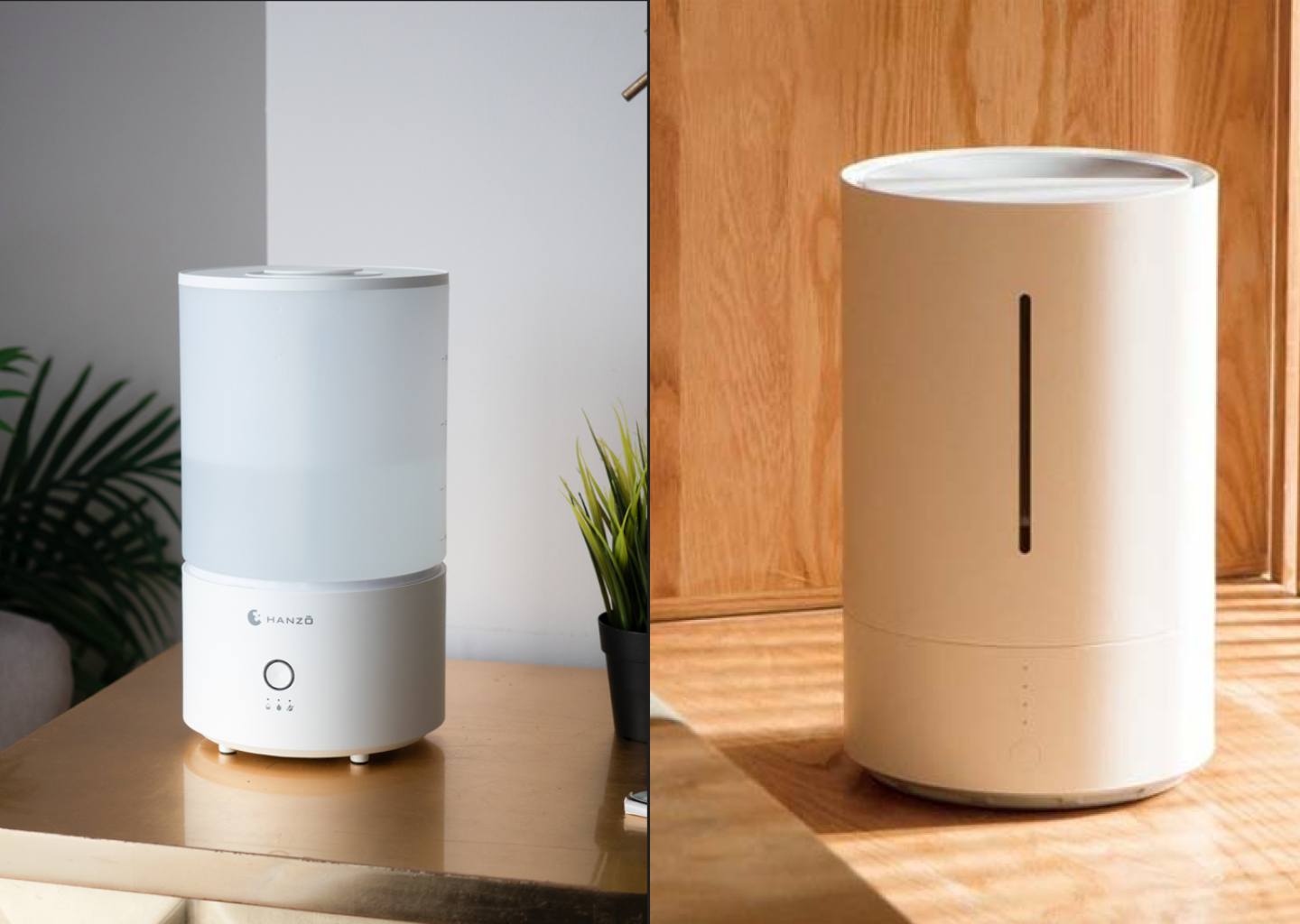 Сравнение увлажнителей Hanzo Z2 и Xiaomi Mi Smart Antibacterial Humidifier